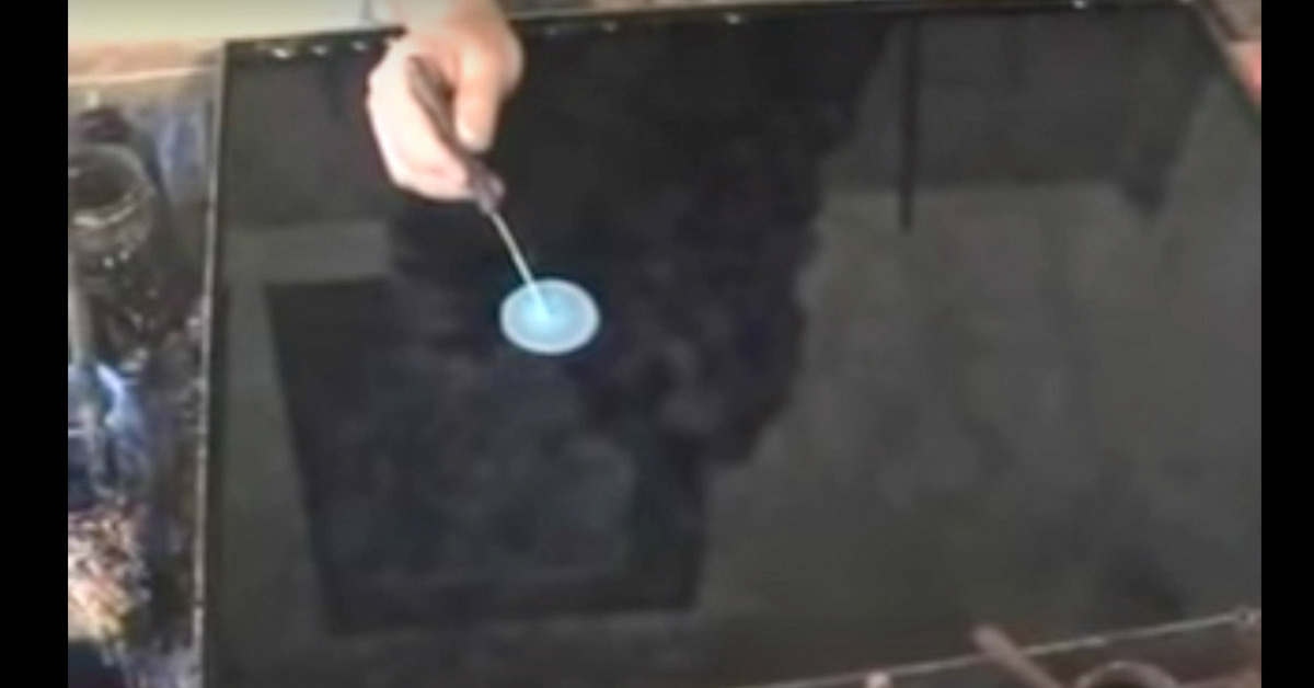 Brilliant Results When Mixing Paint With Water Viral Videos Gallery