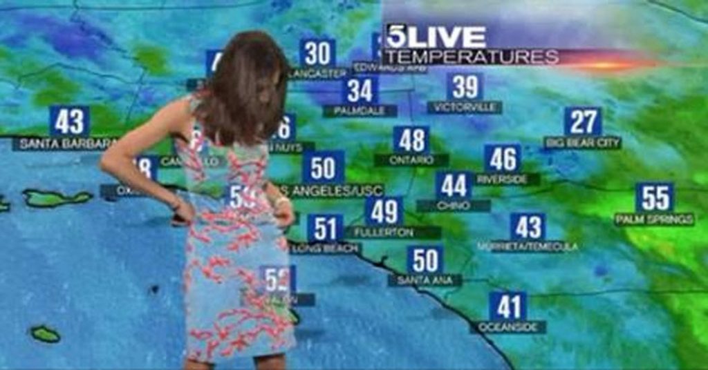 Weather Presenter Has A Disastrous Wardrobe Malfunction Live On Air