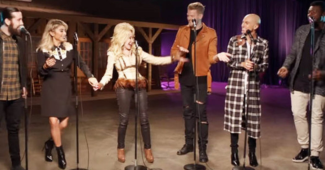 Dolly Parton Joins With Pentatonix For An Amazing A Cappella Version Of