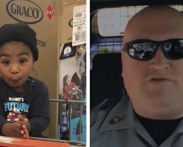 Officer Sees Child in Car During Routine Traffic Stop, Tells Mom to Follow Him